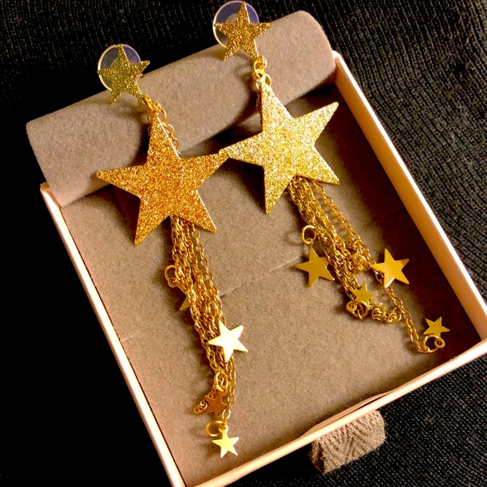 Golden earrings